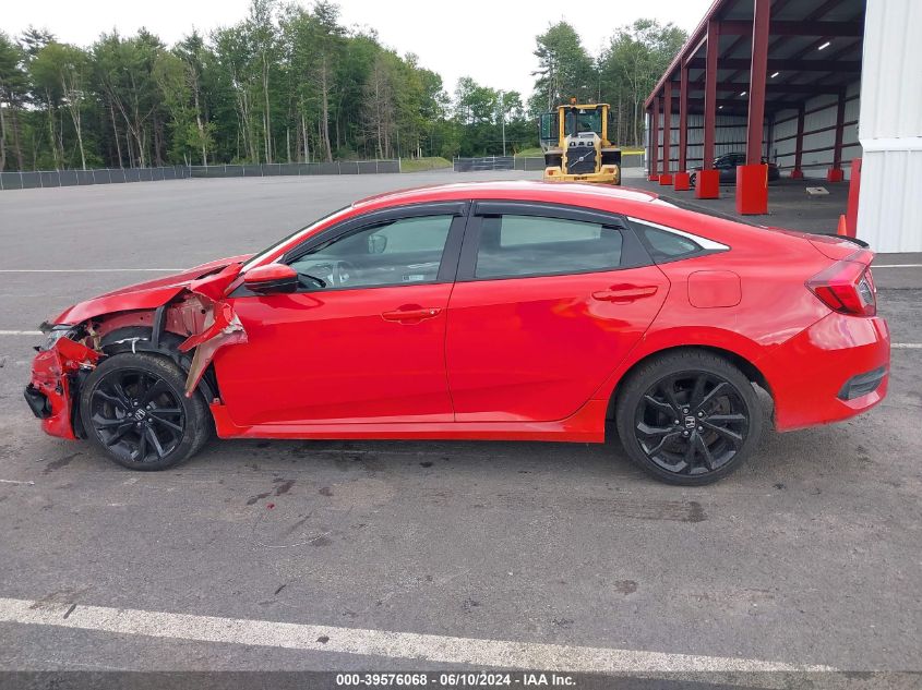 2020 Honda Civic Sport VIN: 2HGFC2F87LH578866 Lot: 39576068