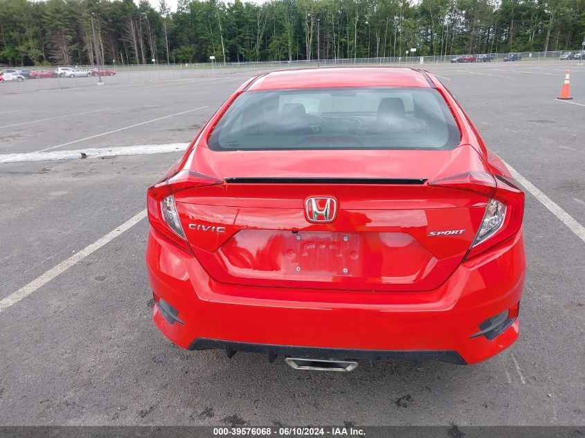 2020 Honda Civic Sport VIN: 2HGFC2F87LH578866 Lot: 39576068