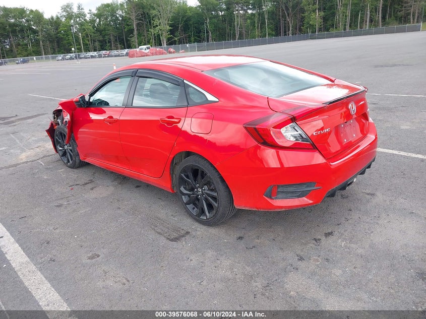VIN 2HGFC2F87LH578866 2020 HONDA CIVIC SPORT