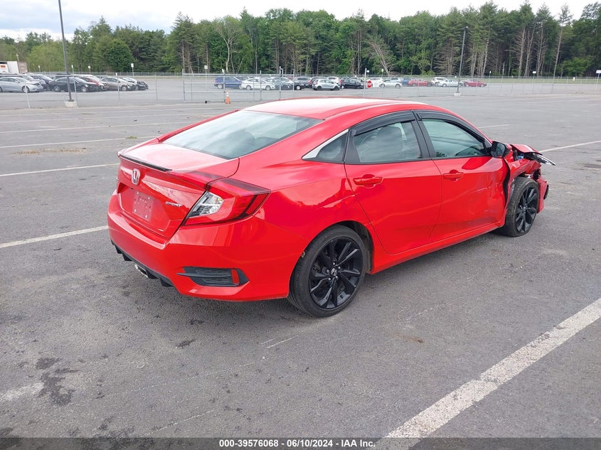 VIN 2HGFC2F87LH578866 2020 HONDA CIVIC SPORT