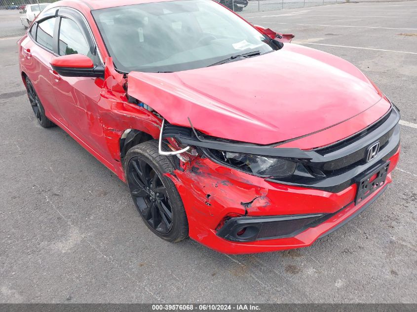 2020 Honda Civic Sport VIN: 2HGFC2F87LH578866 Lot: 39576068