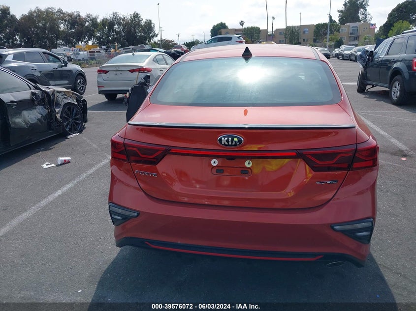 VIN 3KPF34ADXLE163468 2020 KIA FORTE GT-LINE