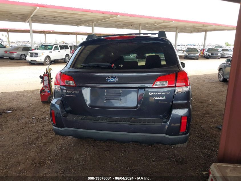 2011 Subaru Outback 2.5I Premium VIN: 4S4BRBCC0B1337227 Lot: 39576081