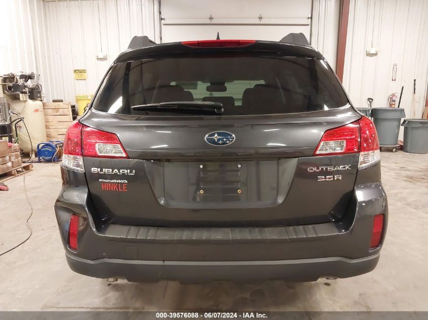 2011 Subaru Outback 3.6R Limited VIN: 4S4BRELC0B2412519 Lot: 39576088