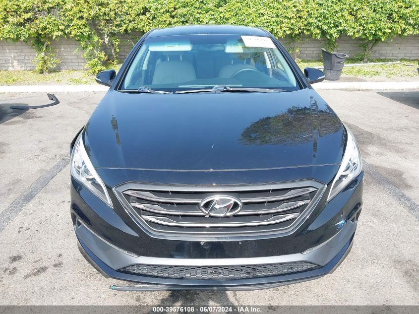 2016 Hyundai Sonata Sport VIN: 5NPE34AF2GH395951 Lot: 39576108