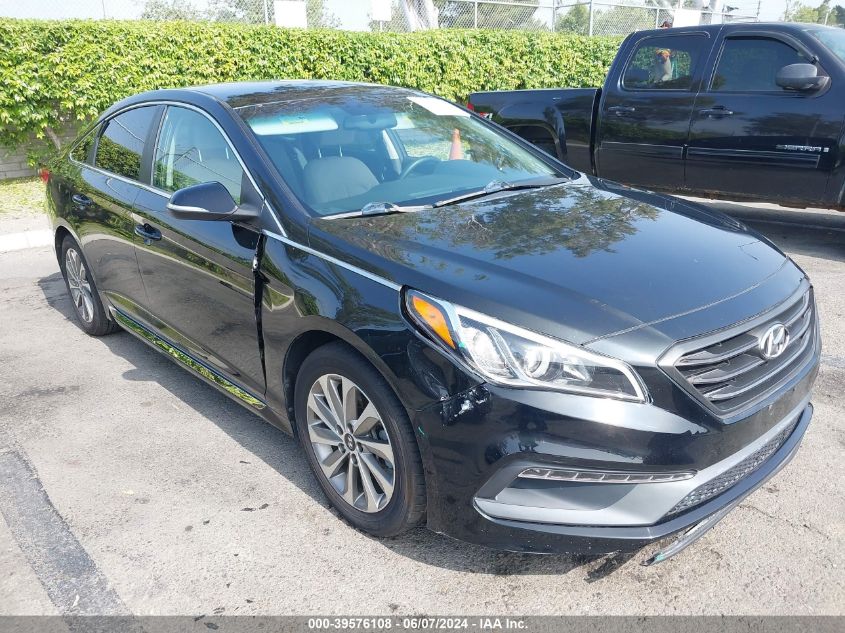 2016 Hyundai Sonata Sport VIN: 5NPE34AF2GH395951 Lot: 39576108