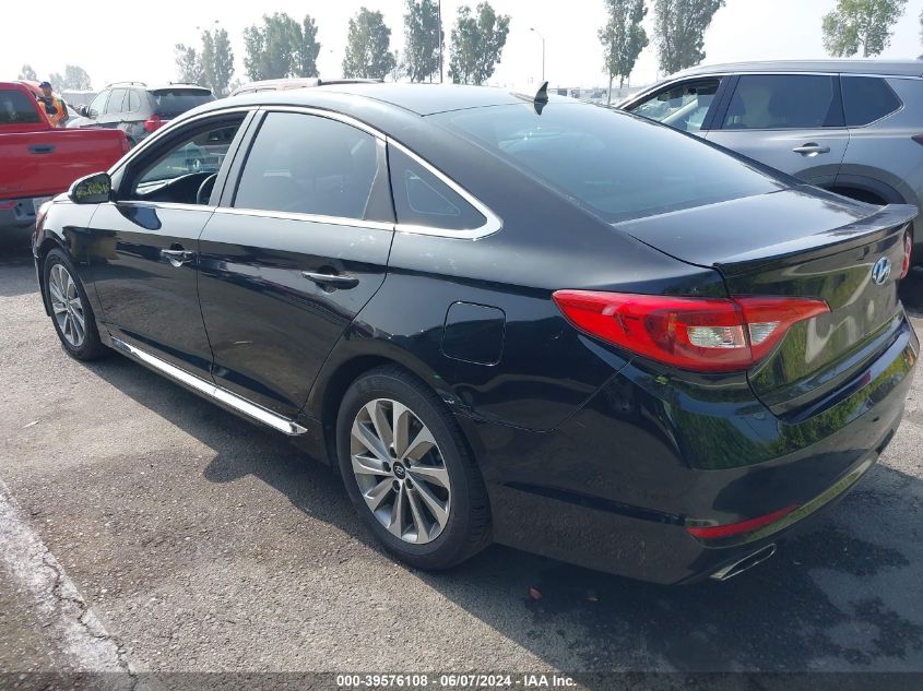 2016 Hyundai Sonata Sport VIN: 5NPE34AF2GH395951 Lot: 39576108