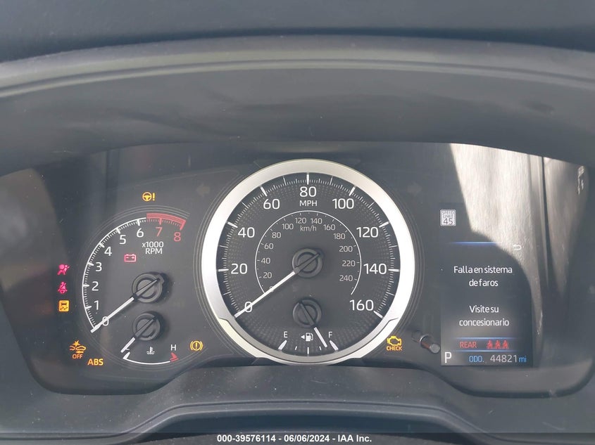 VIN 5YFEPRAE6LP146199 2020 TOYOTA COROLLA LE