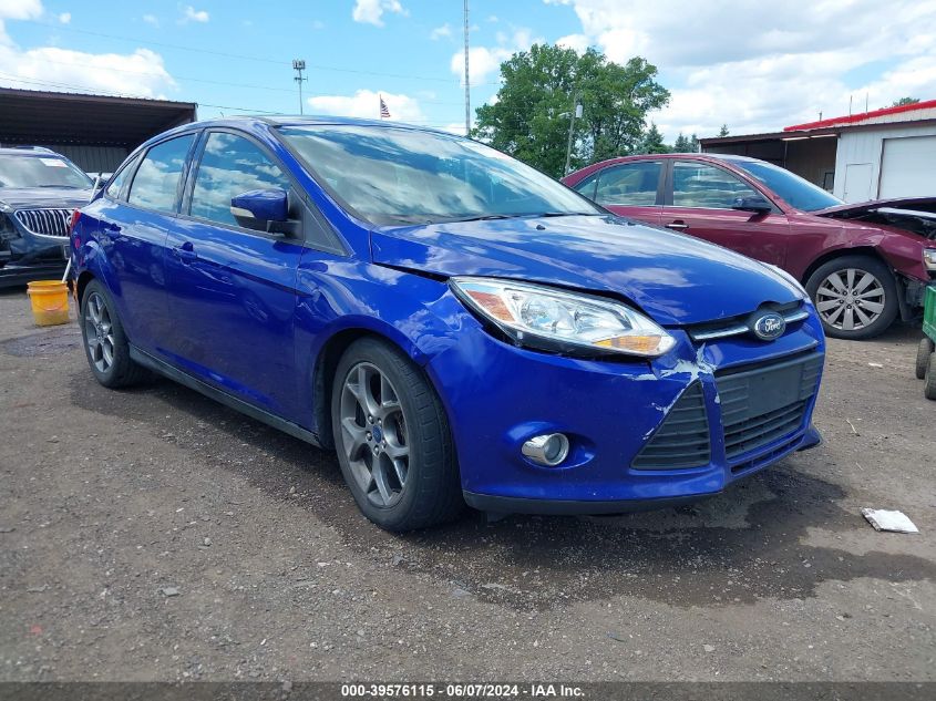 2014 Ford Focus Se VIN: 1FADP3F28EL160744 Lot: 39576115