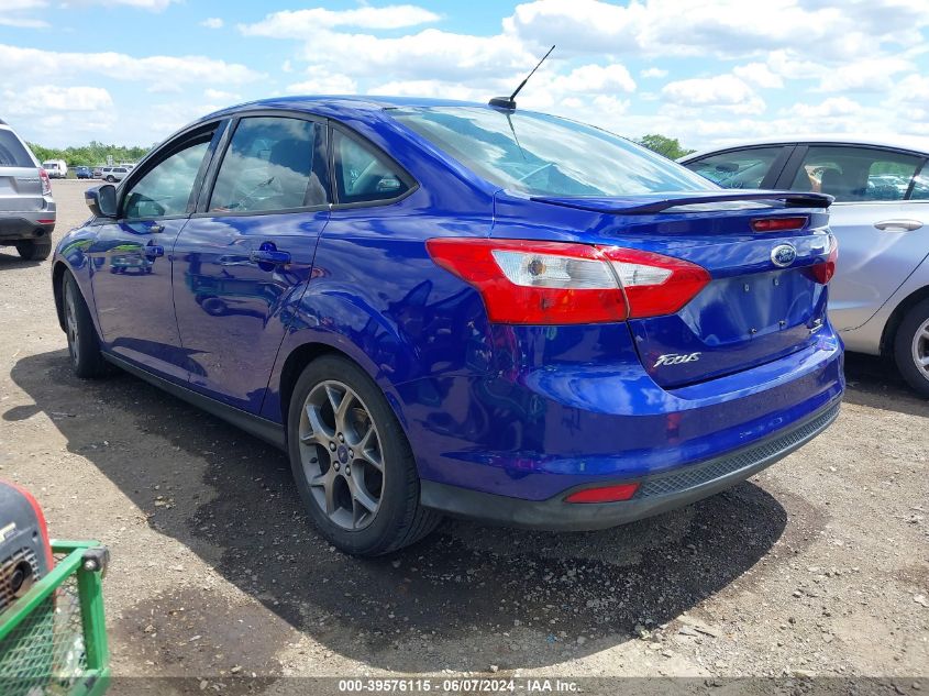 2014 Ford Focus Se VIN: 1FADP3F28EL160744 Lot: 39576115