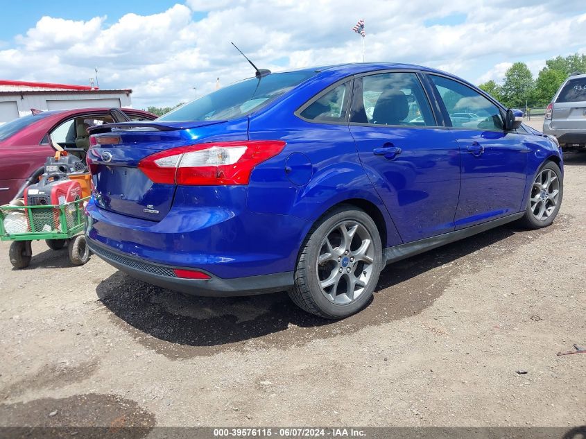 2014 Ford Focus Se VIN: 1FADP3F28EL160744 Lot: 39576115