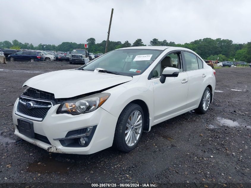 2016 Subaru Impreza 2.0I Limited VIN: JF1GJAK62GH022117 Lot: 39576125