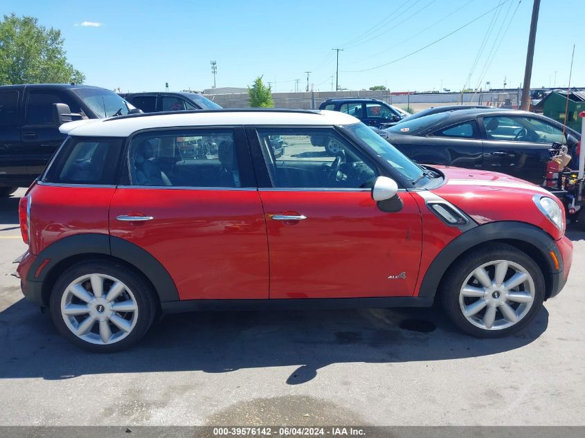 2014 Mini Countryman Cooper S VIN: WMWZC5C50EWP39891 Lot: 39576142