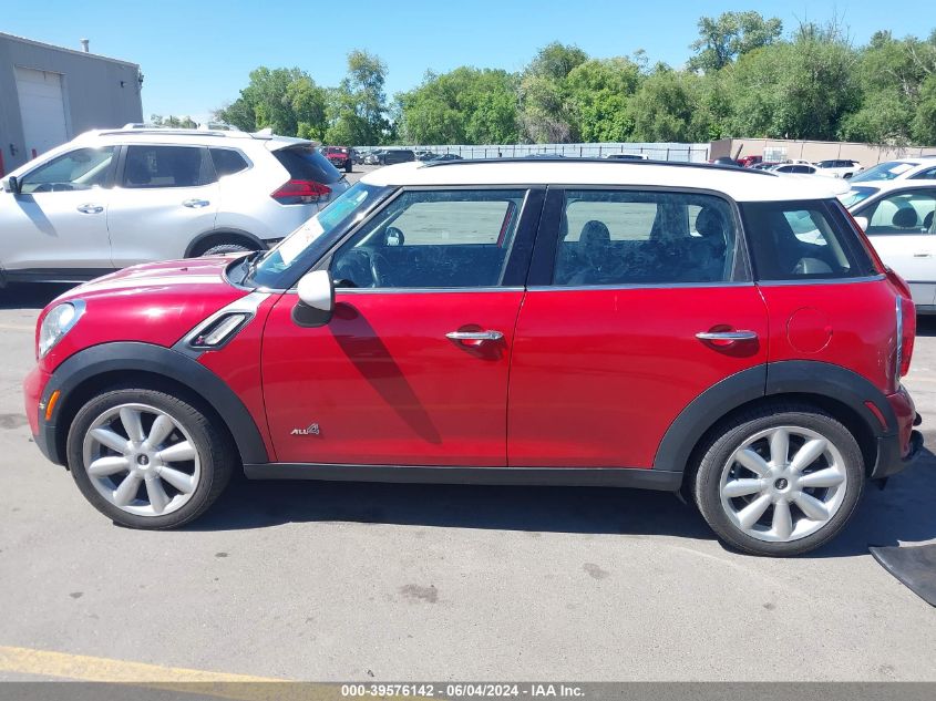 2014 Mini Countryman Cooper S VIN: WMWZC5C50EWP39891 Lot: 39576142