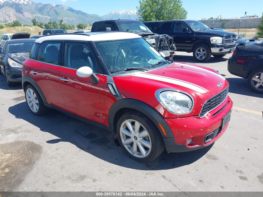 2014 Mini Countryman Cooper S VIN: WMWZC5C50EWP39891 Lot: 39576142