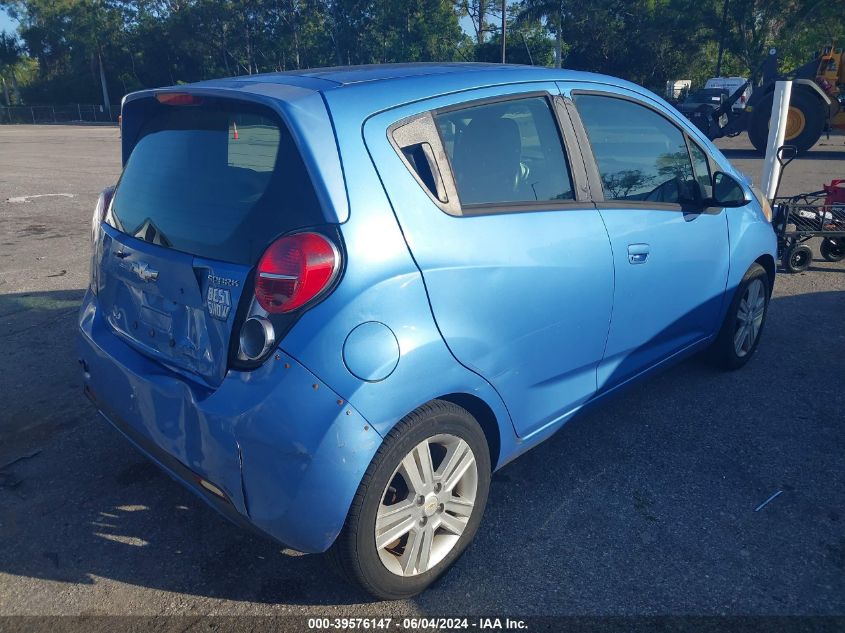 2014 Chevrolet Spark Ls Manual VIN: KL8CA6S92EC486124 Lot: 39576147