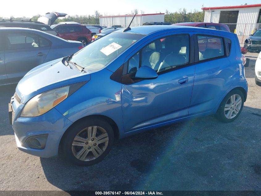 2014 Chevrolet Spark Ls Manual VIN: KL8CA6S92EC486124 Lot: 39576147