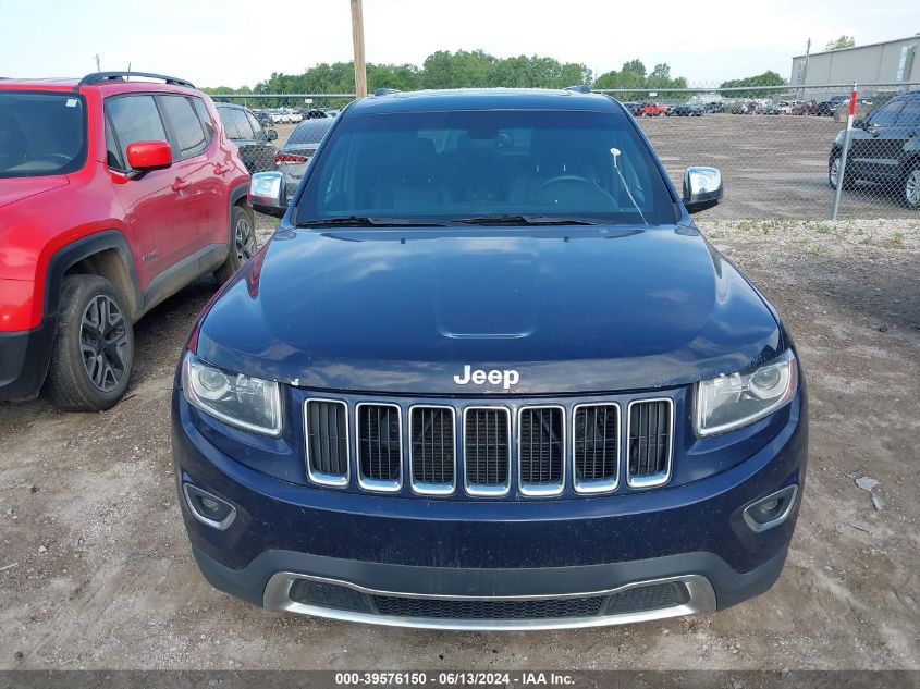 2014 Jeep Grand Cherokee Limited VIN: 1C4RJFBG7EC102418 Lot: 39576150