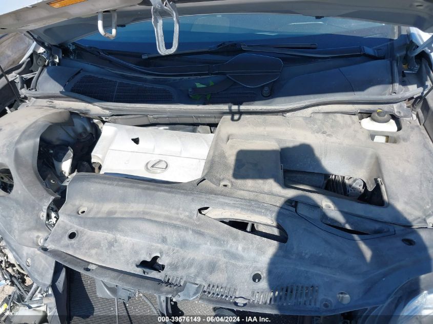 2010 Lexus Rx 350 VIN: 2T2BK1BAXAC005255 Lot: 39576149