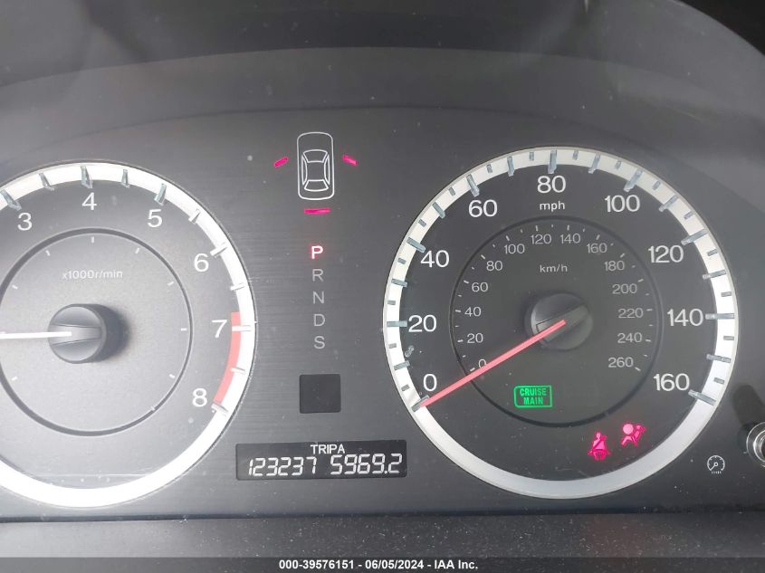 2011 Honda Accord 3.5 Ex-L VIN: 1HGCS2B8XBA005761 Lot: 39576151