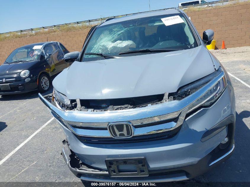 2022 Honda Pilot Awd Touring 7 Passenger VIN: 5FNYF6H69NB079500 Lot: 39576157