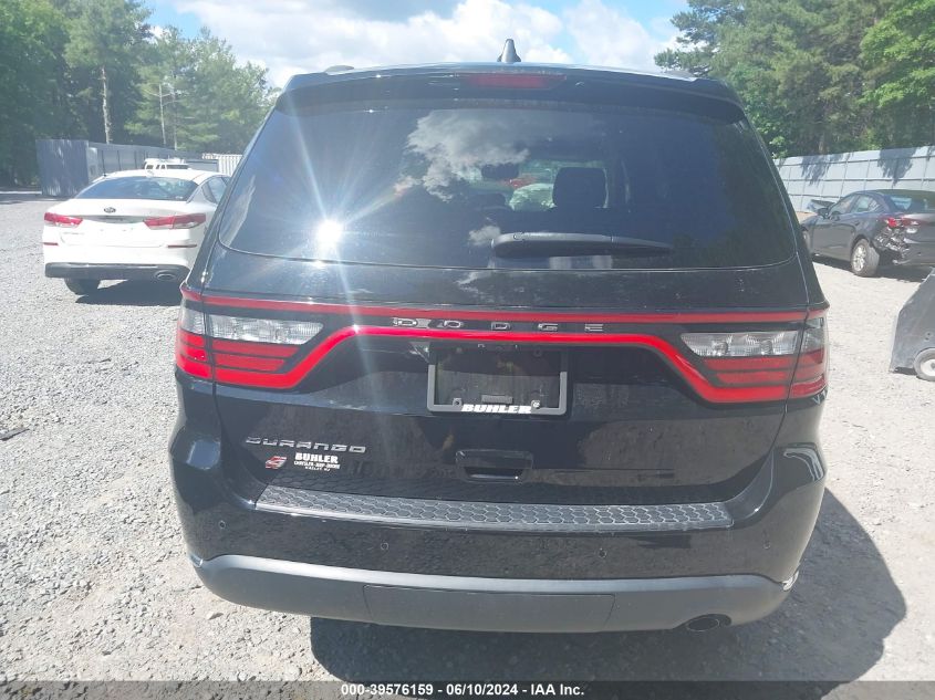 2020 Dodge Durango Sxt Plus Awd VIN: 1C4RDJAG9LC330252 Lot: 39576159