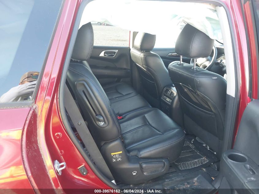 2016 Nissan Pathfinder Sl VIN: 5N1AR2MN6GC619606 Lot: 39576162