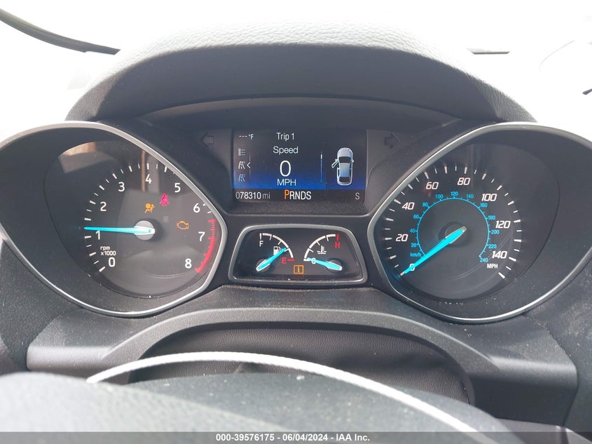 2017 Ford Escape Se VIN: 1FMCU9G90HUD55051 Lot: 39576175