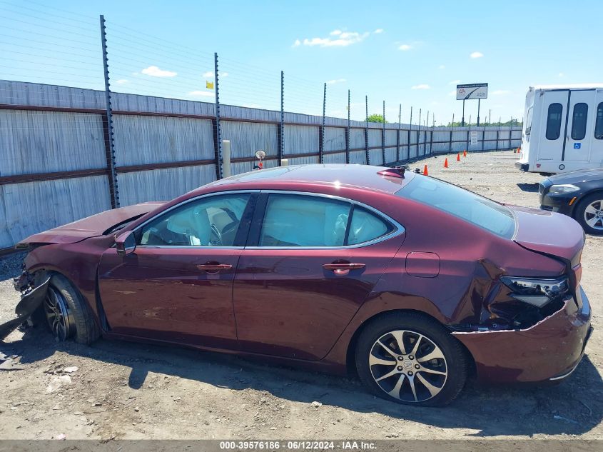 2015 Acura Tlx Tech VIN: 19UUB1F54FA008756 Lot: 39576186