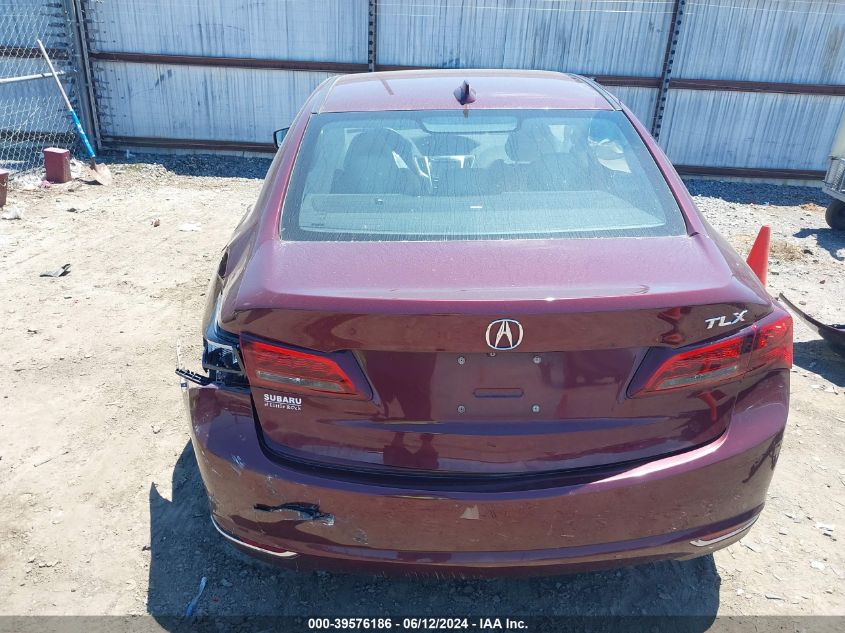 2015 Acura Tlx Tech VIN: 19UUB1F54FA008756 Lot: 39576186