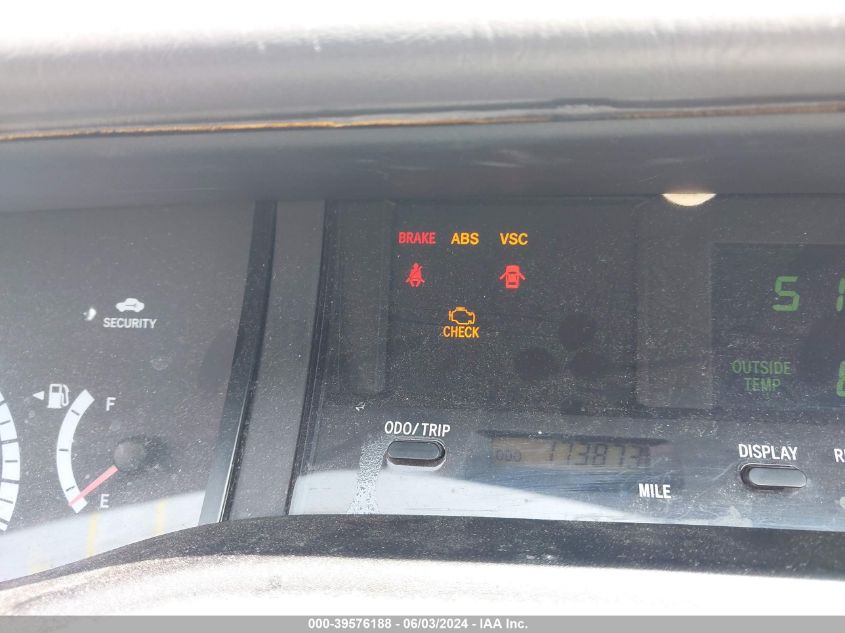 2001 Toyota Avalon Xls VIN: 4T1BF28B01U117351 Lot: 39576188