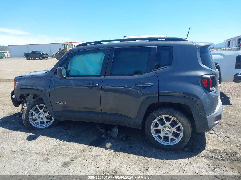 2022 Jeep Renegade Latitude 4X4 VIN: ZACNJDB14NPN97121 Lot: 39576194