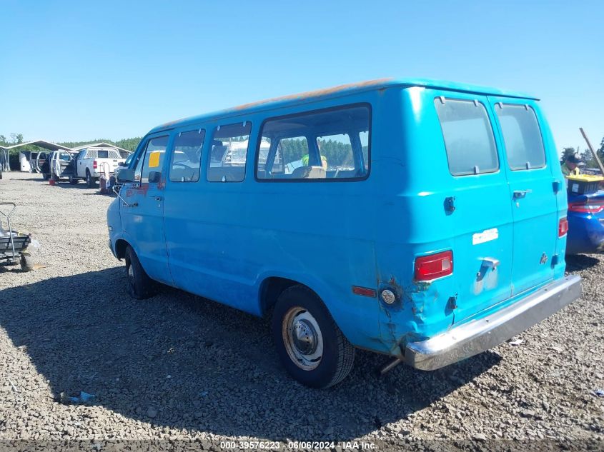 1976 Dodge Tradesman VIN: B11AB6X041236 Lot: 39576223