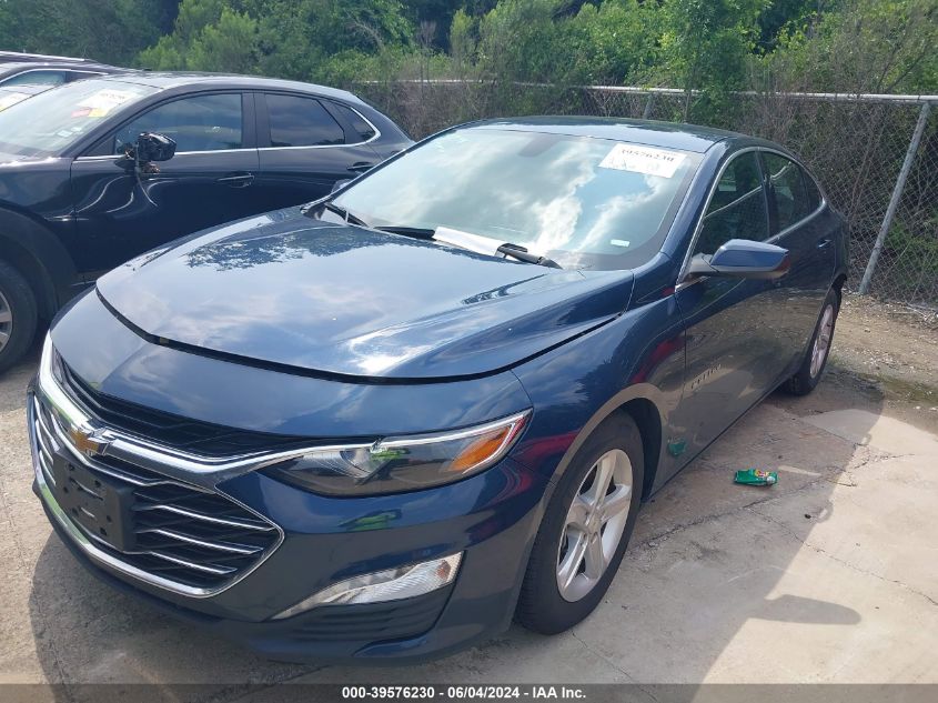 2022 CHEVROLET MALIBU LT - 1G1ZD5ST7NF171650