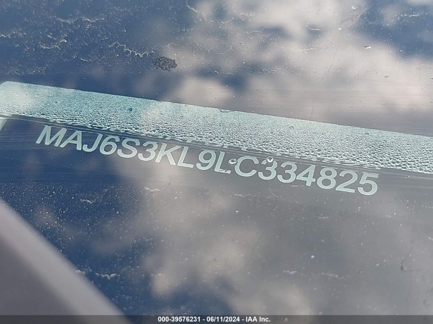 2020 Ford Ecosport Titanium VIN: MAJ6S3KL9LC334825 Lot: 39576231