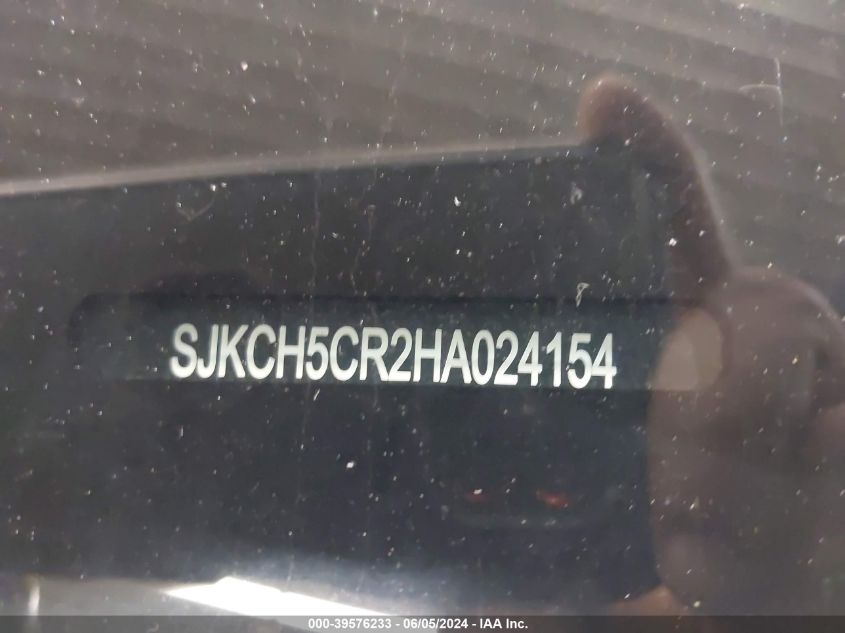2017 Infiniti Qx30 Premium VIN: SJKCH5CR2HA024154 Lot: 39576233