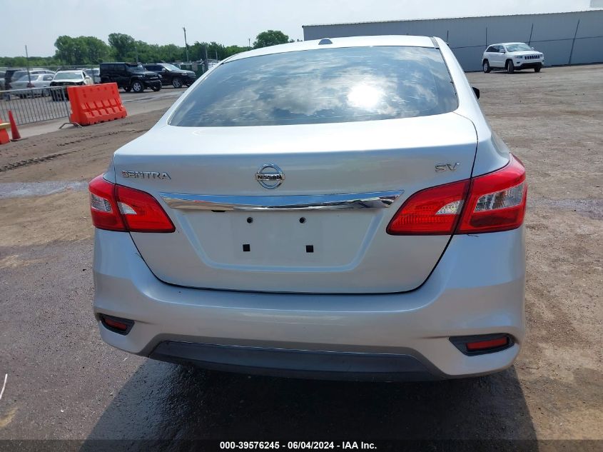 2017 Nissan Sentra Sv VIN: 3N1AB7AP0HY212548 Lot: 39576245