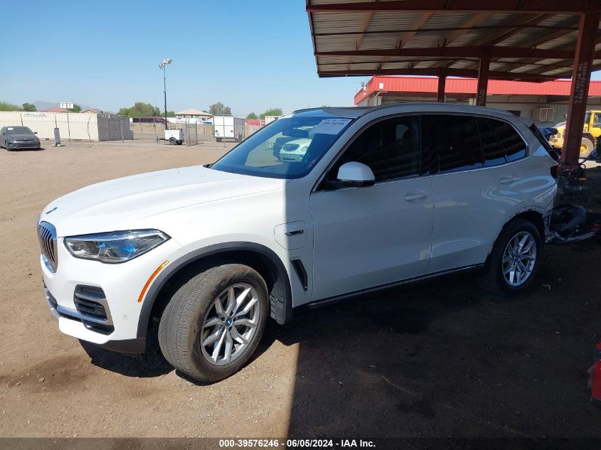 2023 BMW X5 Phev xDrive45E VIN: 5UXTA6C09P9R17628 Lot: 39576246