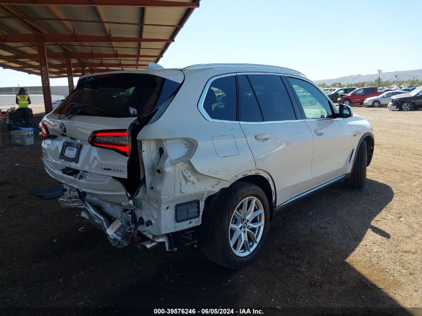 2023 BMW X5 Phev xDrive45E VIN: 5UXTA6C09P9R17628 Lot: 39576246