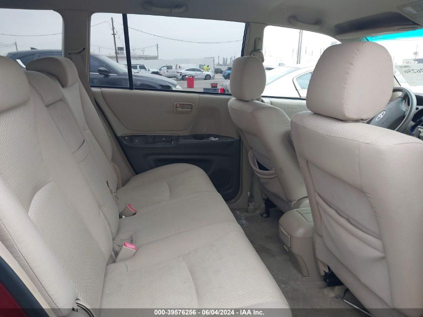 2006 Toyota Highlander V6 VIN: JTEDP21A260098937 Lot: 39576256