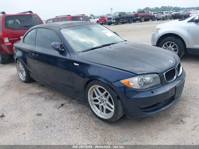 2008 BMW 128I VIN: WBAUP73508VF06018 Lot: 39576259