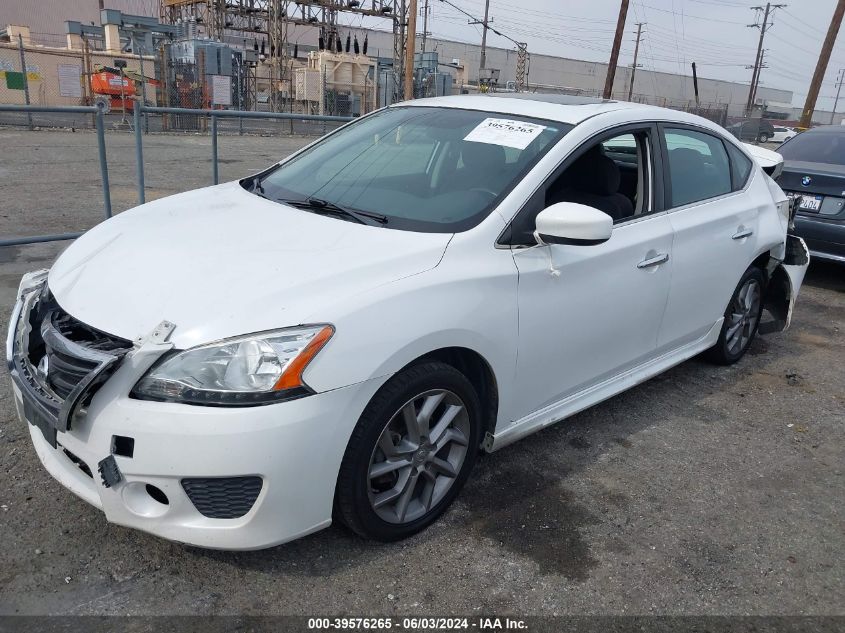 2014 NISSAN SENTRA SR - 3N1AB7AP7EY280535