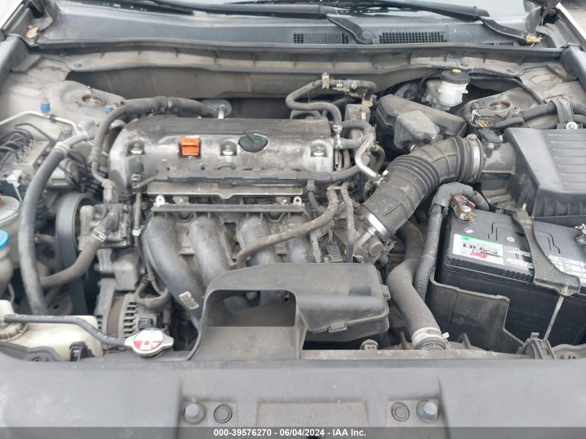 2010 Honda Accord 2.4 Lx VIN: 1HGCP2F3XAA113571 Lot: 39576270