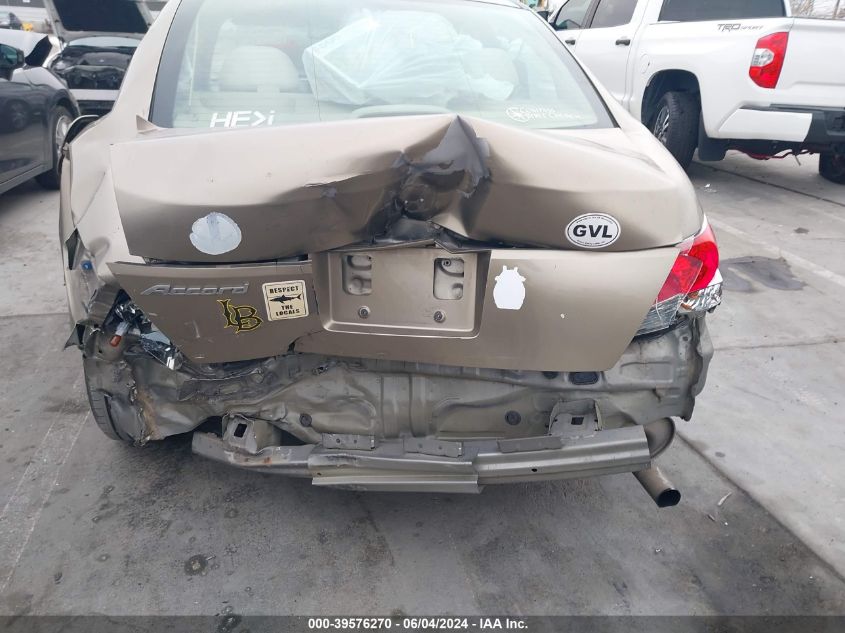 2010 Honda Accord 2.4 Lx VIN: 1HGCP2F3XAA113571 Lot: 39576270