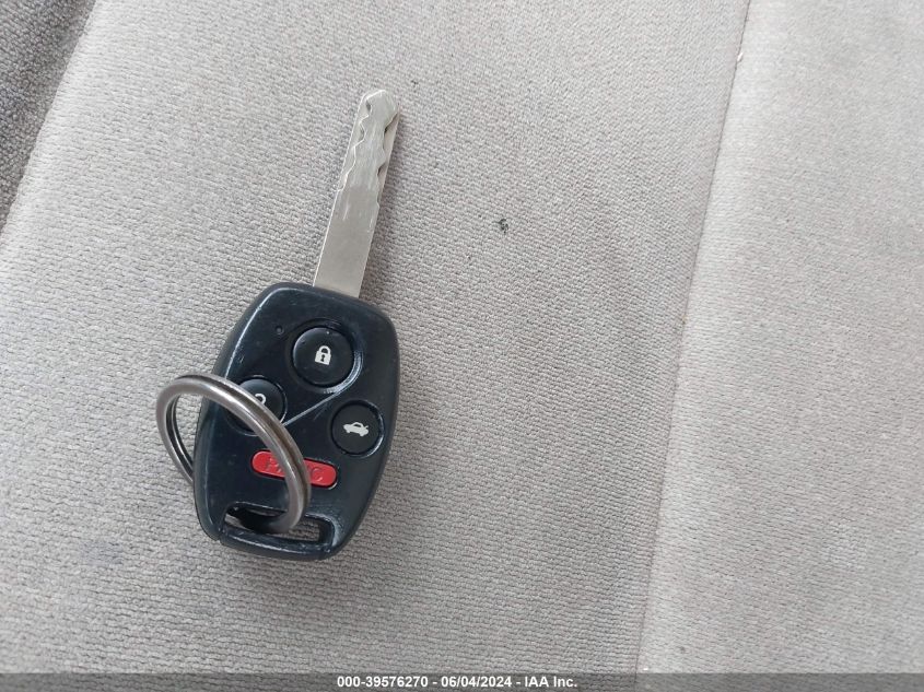 2010 Honda Accord 2.4 Lx VIN: 1HGCP2F3XAA113571 Lot: 39576270