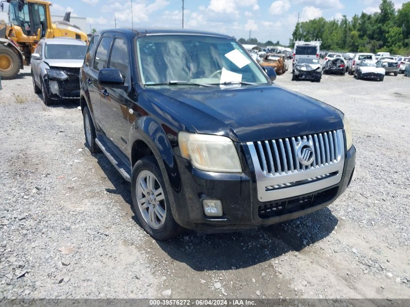 2008 Mercury Mariner Premier VIN: 4M2CU87108KJ40610 Lot: 39576272