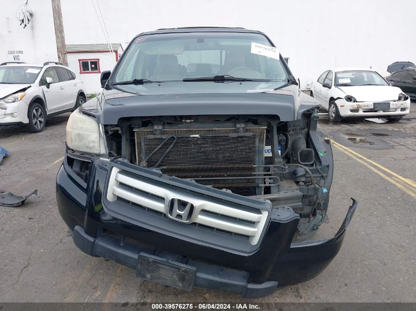 2007 Honda Pilot Ex-L VIN: 2HKYF18597H537437 Lot: 39576275