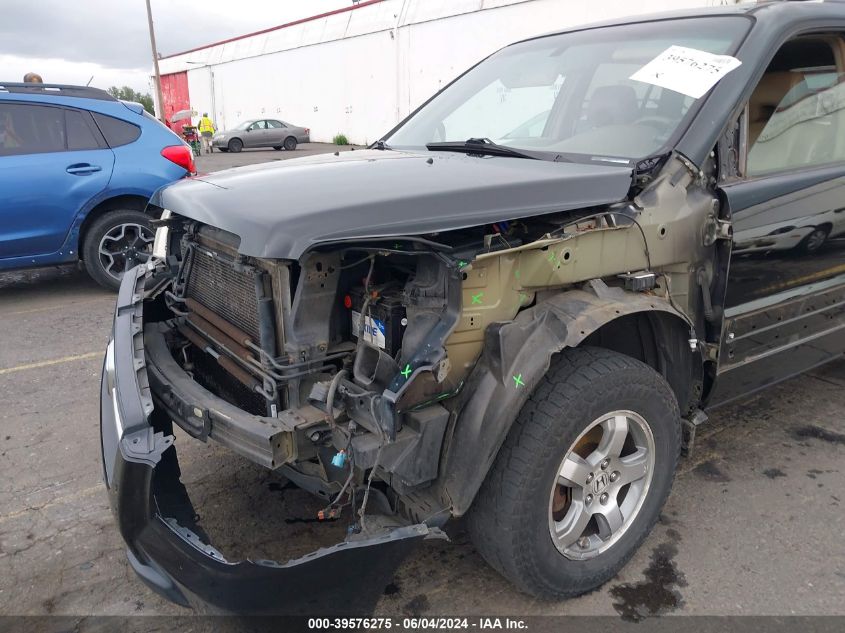 2007 Honda Pilot Ex-L VIN: 2HKYF18597H537437 Lot: 39576275