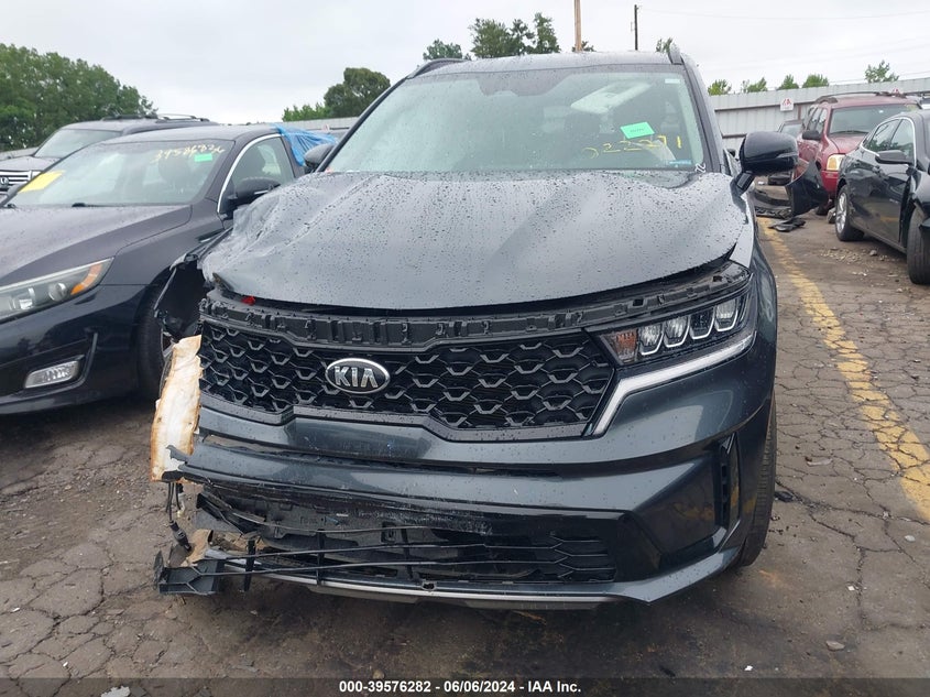 2021 Kia Sorento S VIN: 5XYRL4LC2MG022271 Lot: 39576282