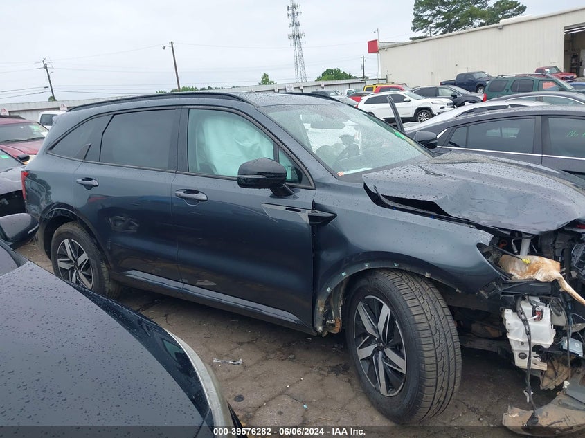 2021 Kia Sorento S VIN: 5XYRL4LC2MG022271 Lot: 39576282